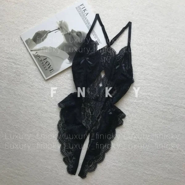 خرید بادی فاق باز گیپور زنانه سایز L و XL